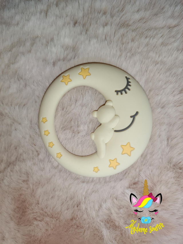 Jouet dentition Lune Ourson