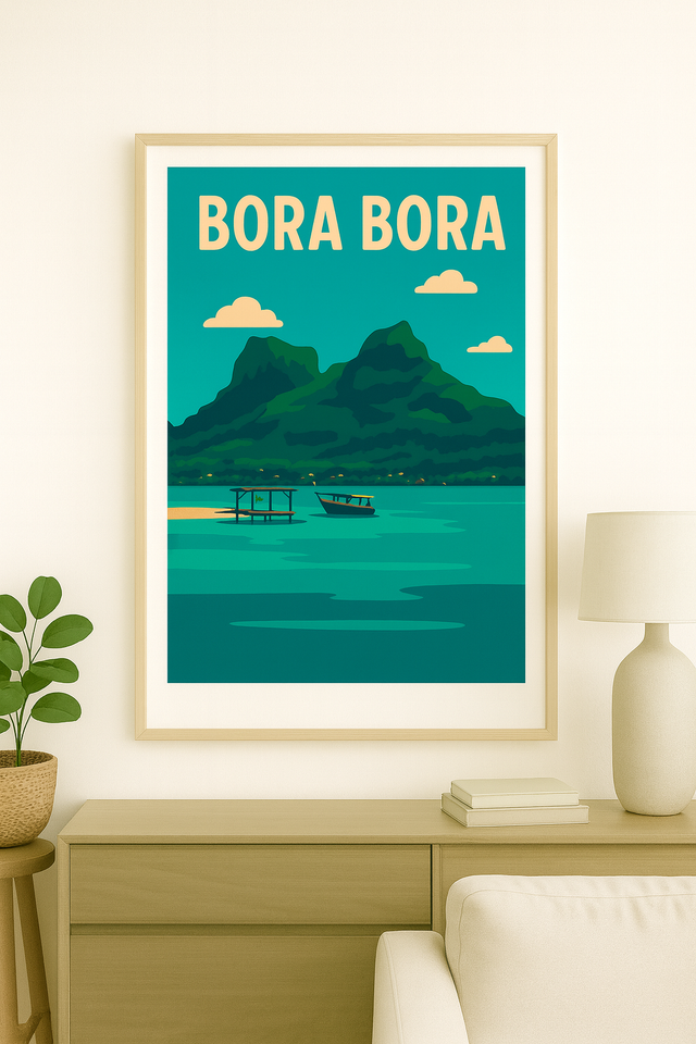 Affiche photo – Bora Bora