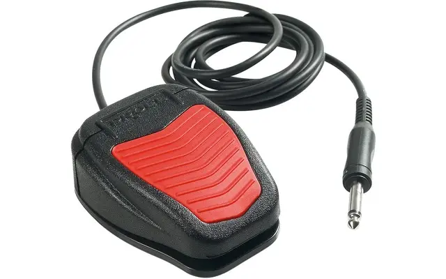 Proel GF29 Golden Feet Series Heavy Duty ABS Damper / Sustain And Hold Control Pedal With Polarity Inversion Switch And 2m Cable
