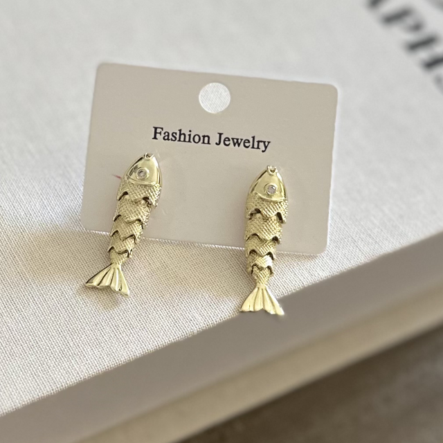Boucles d’oreilles poisson