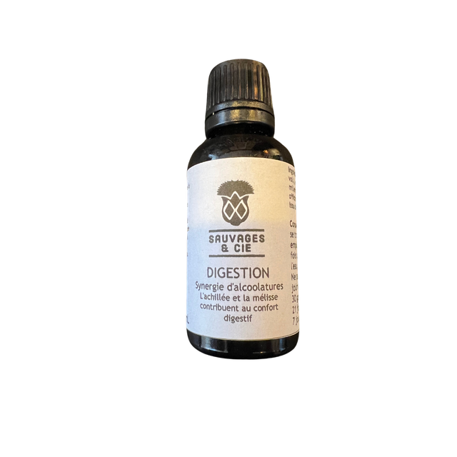 Synergies d&#039;alcoolatures digestion