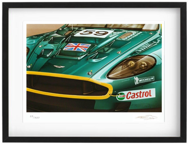 Aston Martin DBR9 - Limited Edition - Framed Print