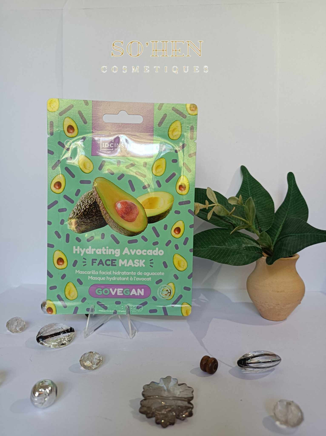 Masque tissu hydratant pour femme