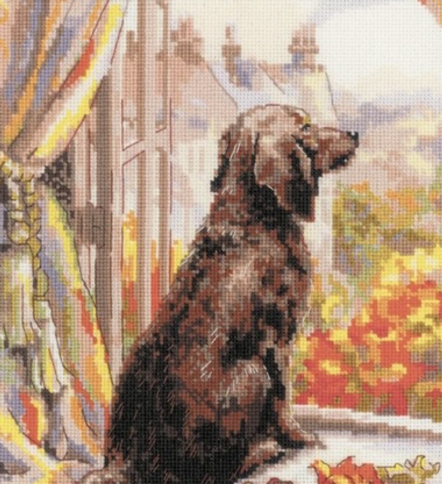 Riolis Let’s go for a walk counted cross stitch kit