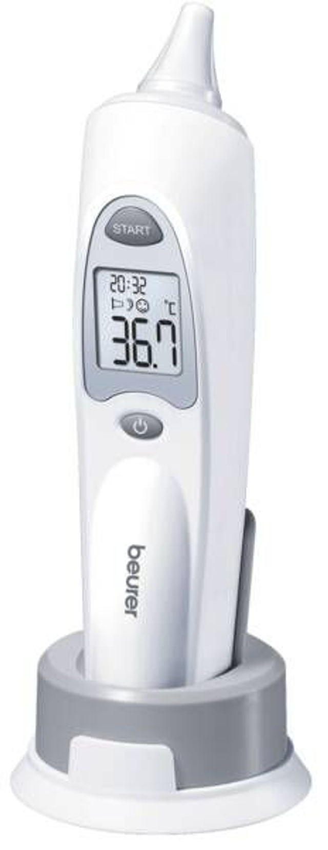 Beurer Infrarot-Thermometer FT 58 Weiss-Grau