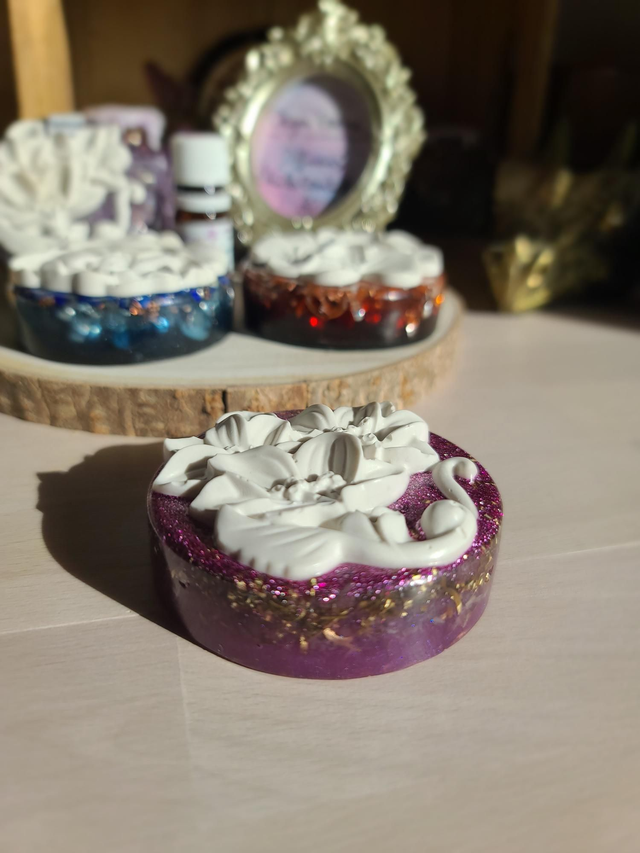 Galet Orgon'Essence 💜 Améthyste