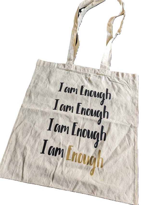 I am Enough Tote Bag 