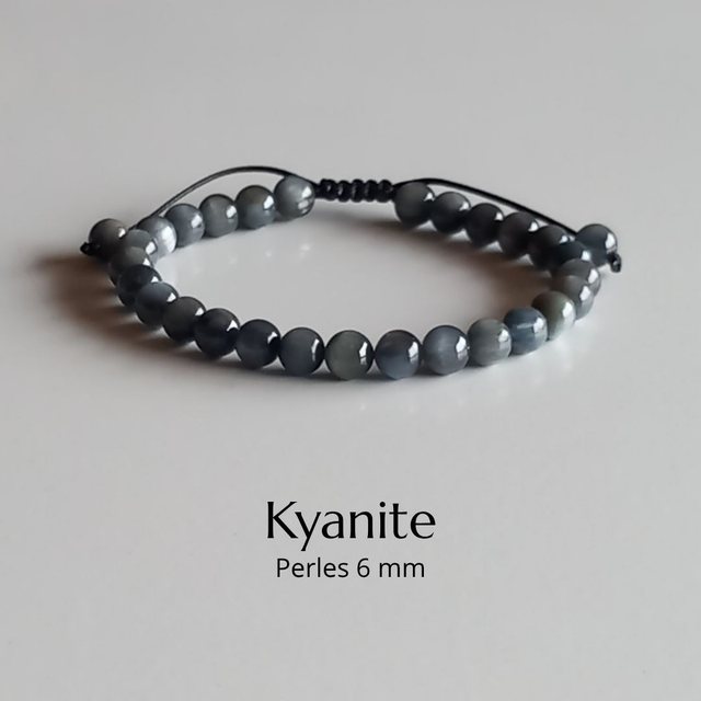 Bracelet ajustable en Kyanite