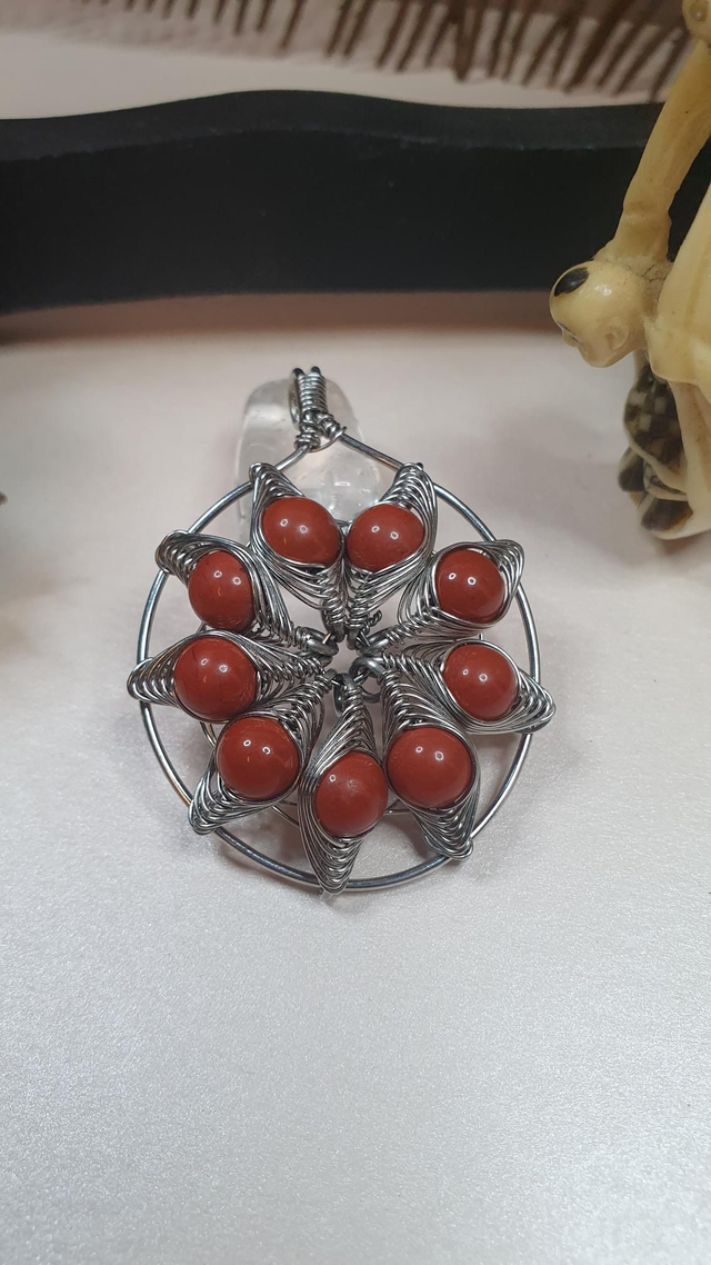 Pendentif Coque de Noix et chaîne acier inoxydable 