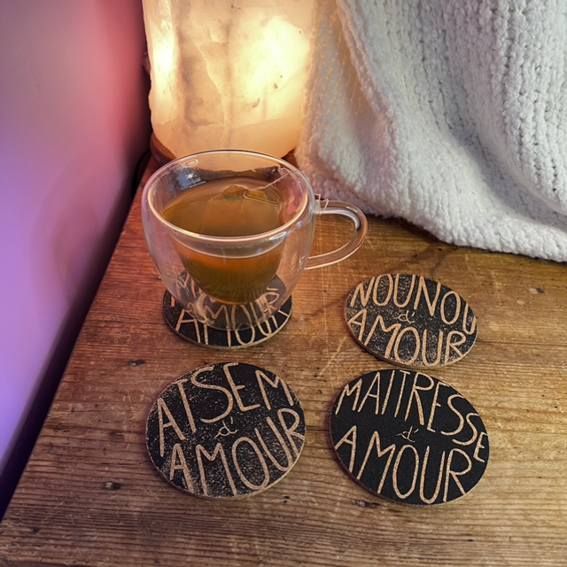 Dessous de verre - Vive la récré 🎓 (maîtresse, maître, ATSEM, nounou)