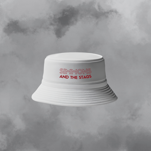 Stags Bucket Hat (White)