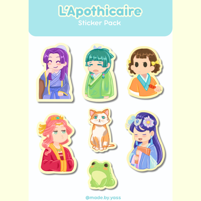 Sticker Pack Apothicaire