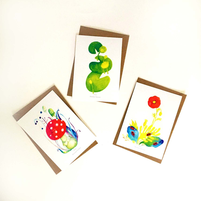 Set de cartes “Fleurs”