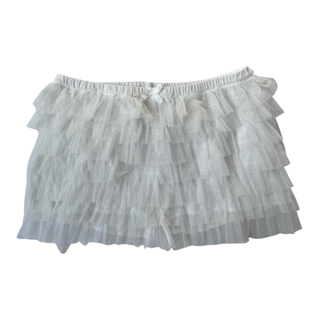 Y2k Japanese Brand Tulle White Bloomers XS/S