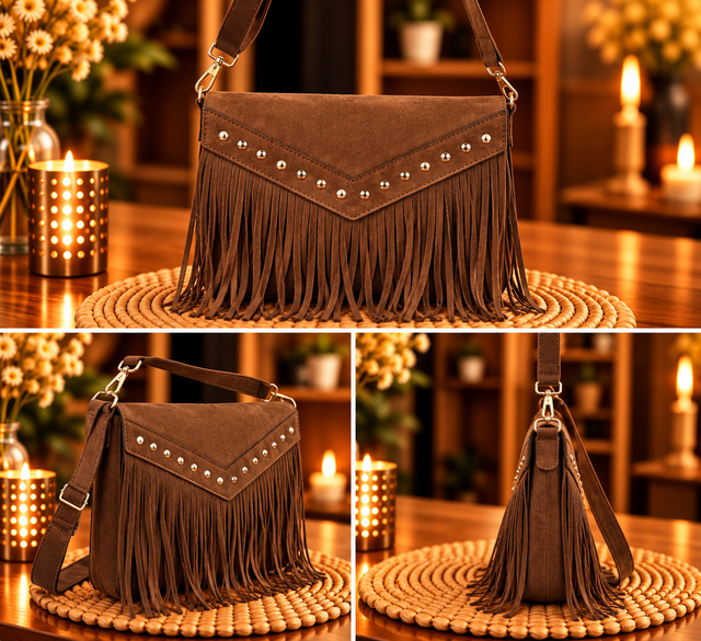 Sac Bohéme à Franges