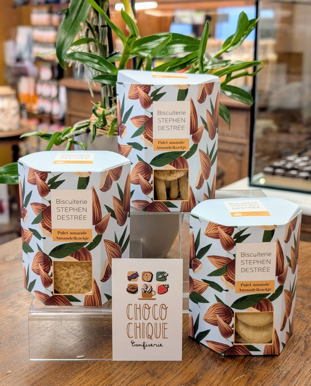 Palet Amande de la Biscuiterie Stephen Destrée