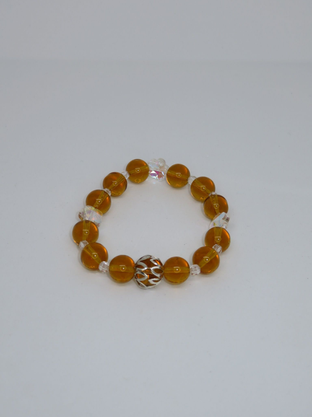 Bracelet fleur de cristal