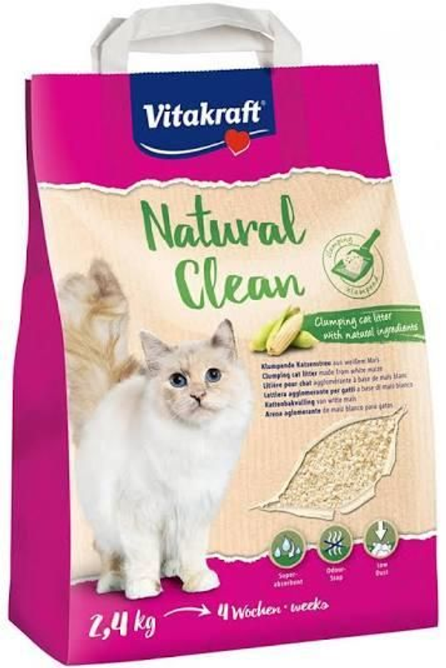 Sabbia ecologica al mais 2,4 kg