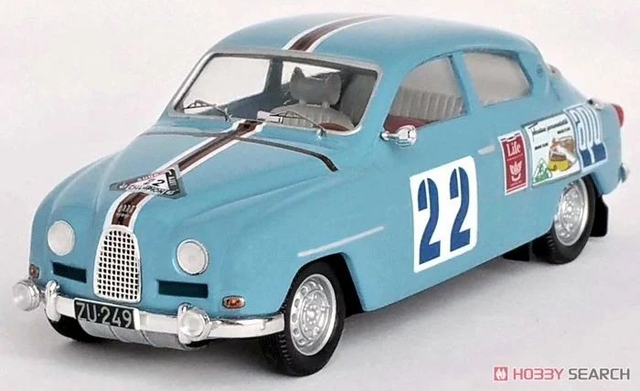 Saab 96 Rally #22 (1962) Trofeu 1:43