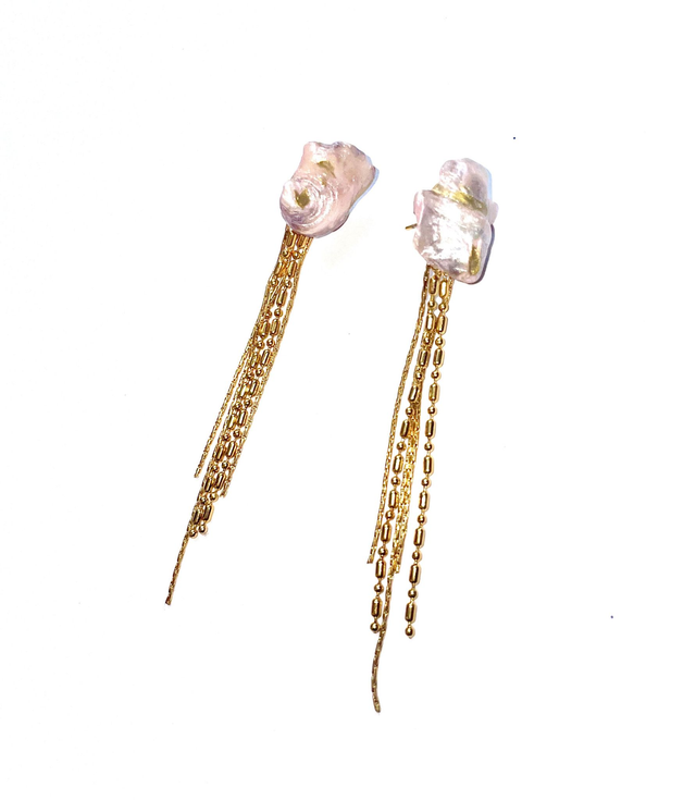 &#039;ocean queen&#039; earrings