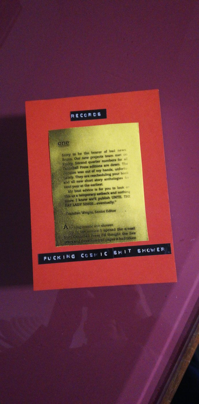 Fucking cosmic shit shower