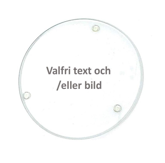Glasunderlägg i glas