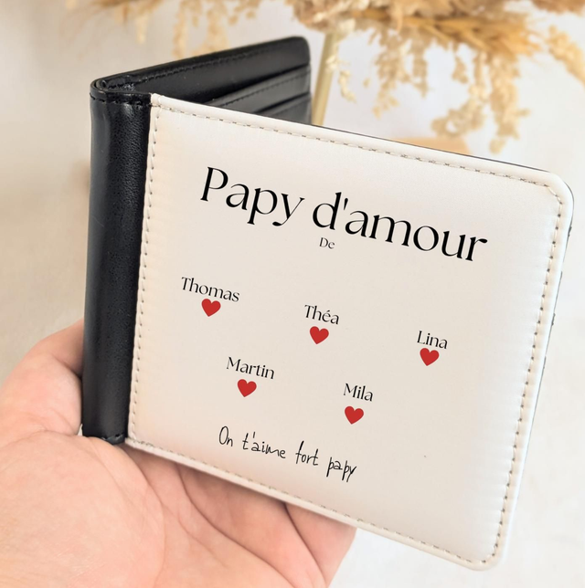 Portefeuille papy d'amour 