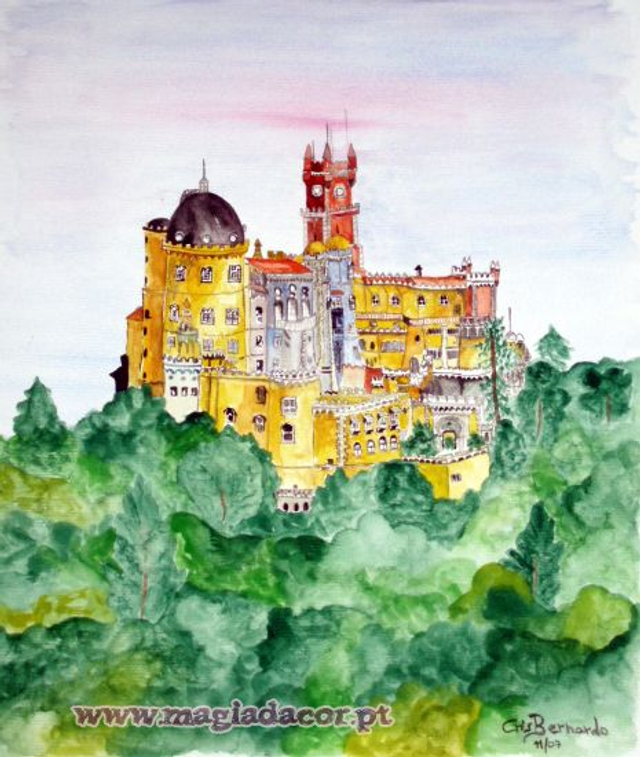 Watercolor - Pena Palace