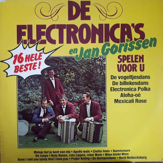 Electronica&#039;s En Jan Gorissen - De Electronica&#039;s En Jan Gorissen Spelen Voor U (LP)