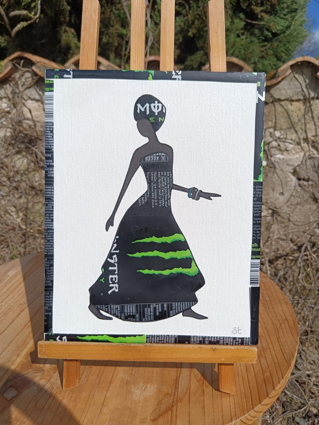 Tableau femme Africaine 