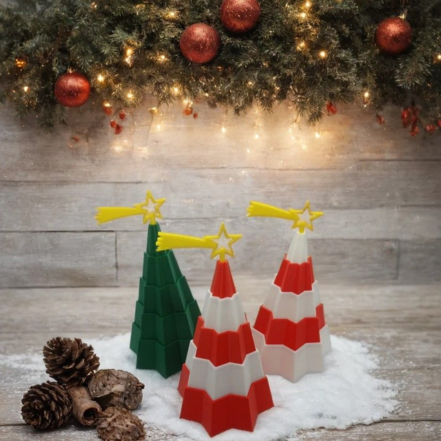 🎄 3D Articulated Christmas Trees: Bring Your Holiday Decor to Life! 🌟✨