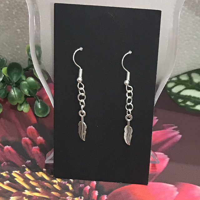Silver Dangling Earrings- SDE113