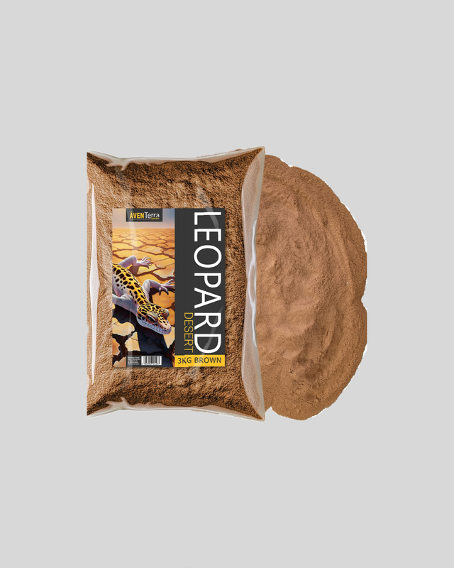 Aventerra Sweden LEOPARD Desert Brown 3kg - hlína do terária