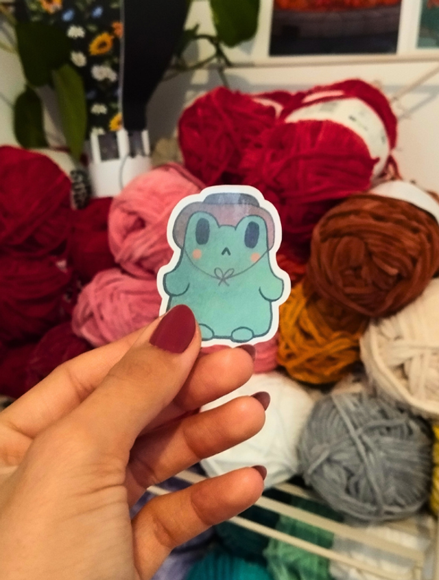 Gérard, le sage | Sticker créature d&#039;atelier  📜✨