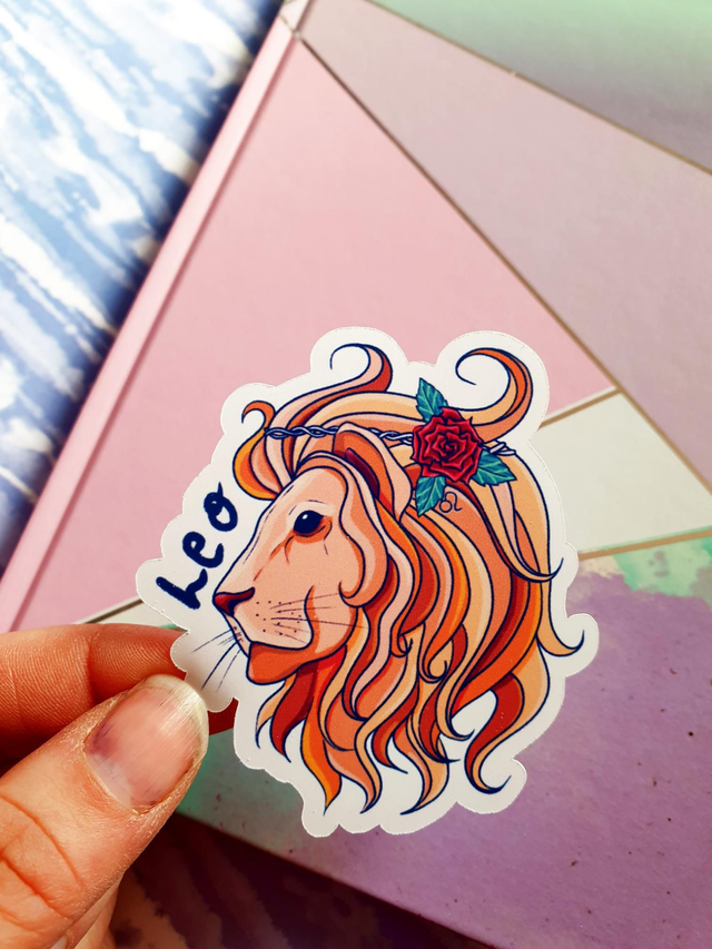 Leo Single Sticker