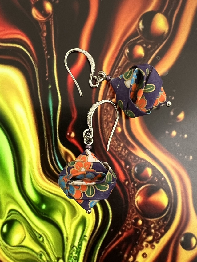 Boucles d'oreilles Origami Tara