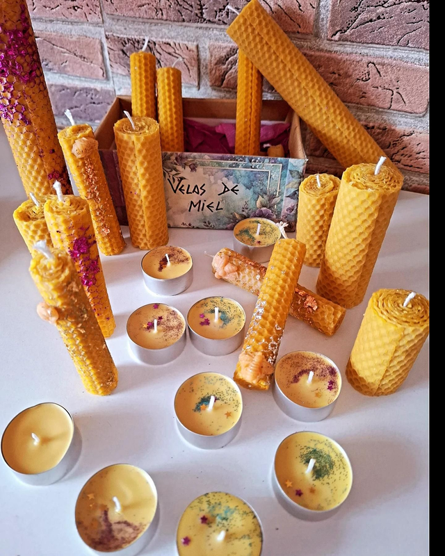 Velas de miel 
