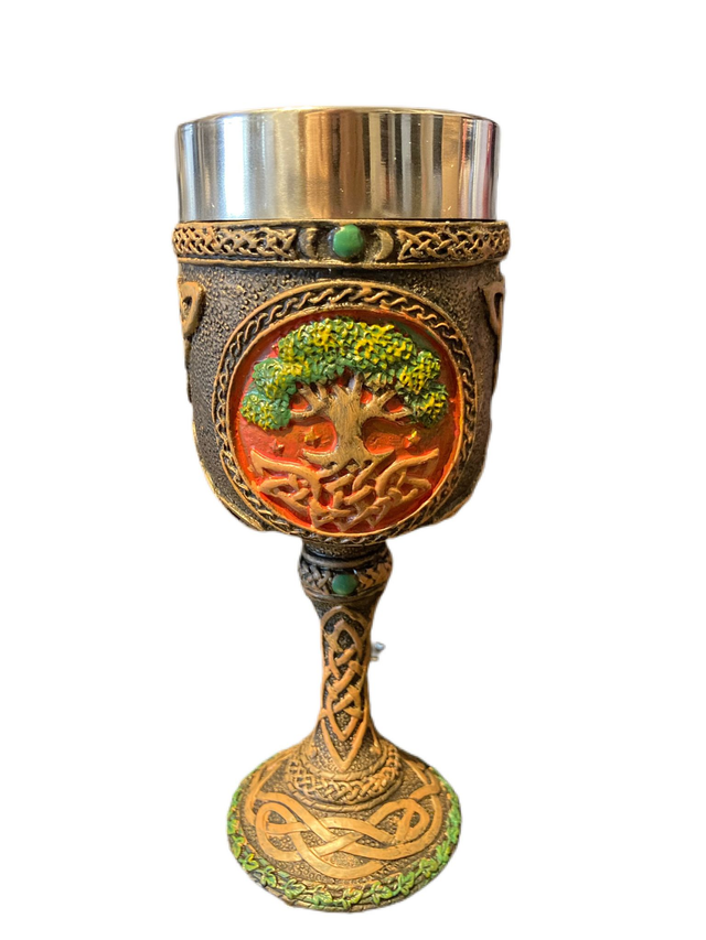 Nemesis Now Tree of Life Chalice / Goblet