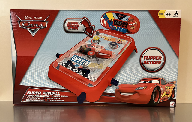 Cars Super Pinball * Flipper Action * new * Disney Pixar *