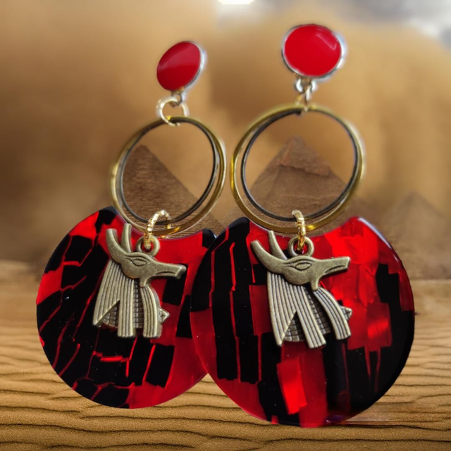 Boucles d&#039;oreilles &#039;Anubis&#039;