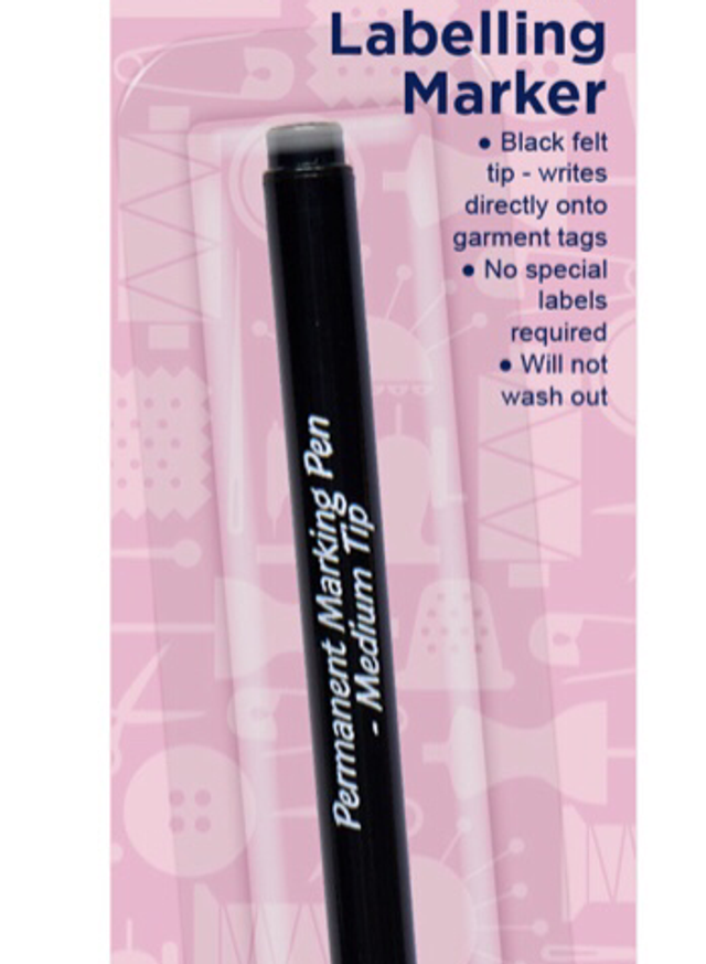 Permanent Labelling Pen: Felt Tip