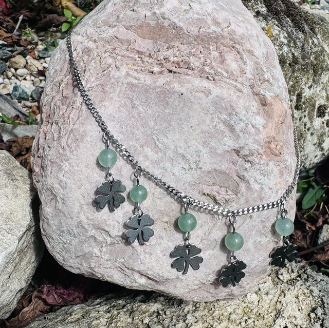 Collier LEPREUCHAUN aventurine