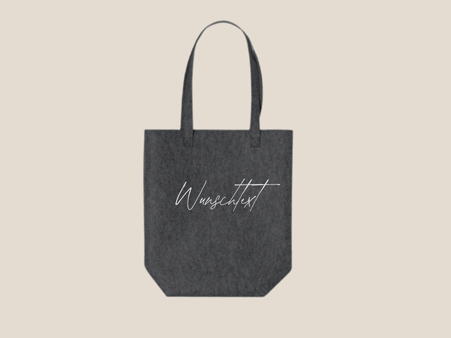 Filztasche XXL - Wunschdruck 