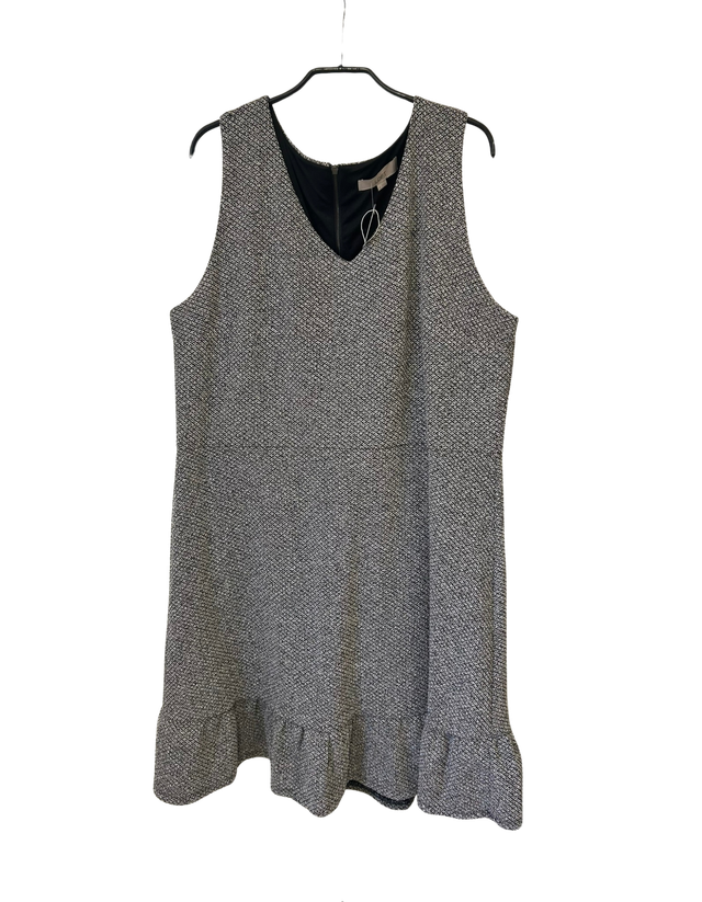 Loft Plus Dress in Gray