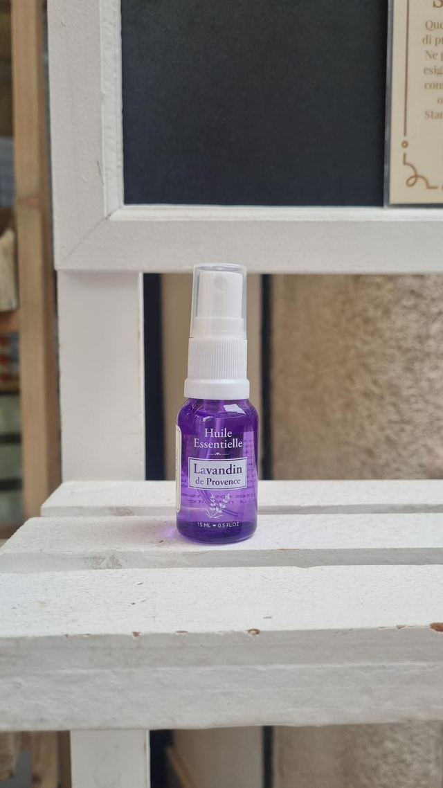 Olio Essenziale 100% Puro versione Spray -Lavandin de Provence