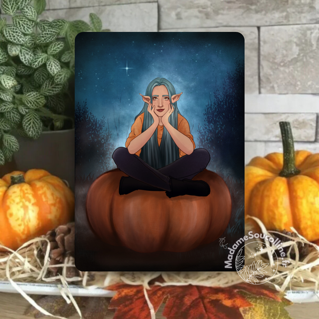 L&#039;elfe et la citrouille