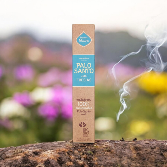 Palo Santo et Freesia - Encens Sagrada Madre