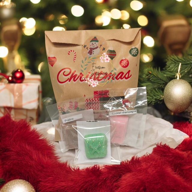 Sachet de 10 fondants de Noël