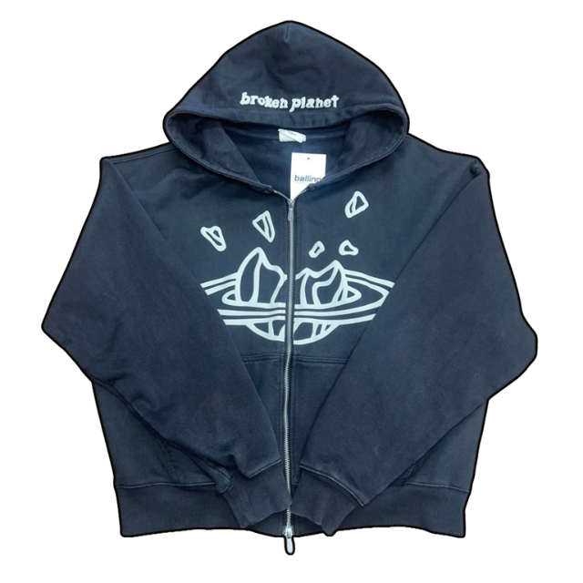 Broken Planet Outer Space Zip Hoodie - M