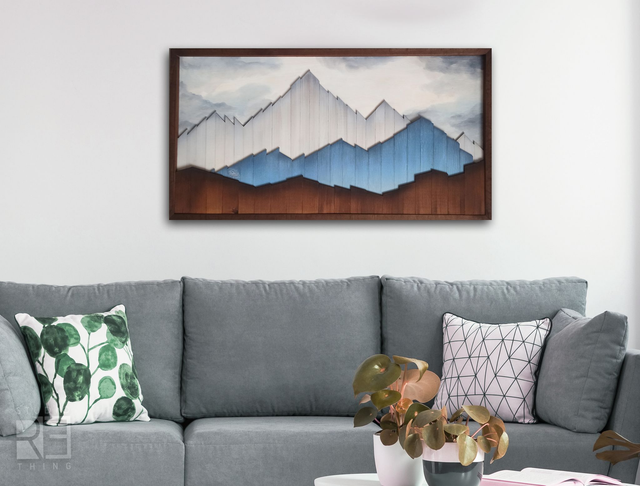 Z archiwum „W stronę szczytów” – Drewniany Obraz Górski ver.1